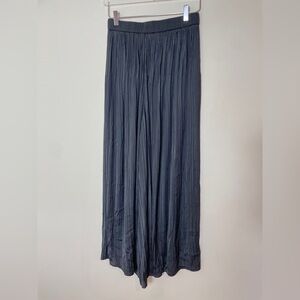 Zara Black Wide Leg Lightweight Pants